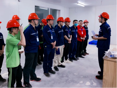 派駐苦學！在汗水和堅持中，南部產業基地員工時刻準備著