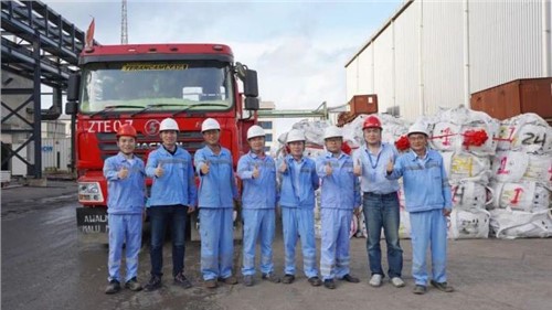 超2000噸冰鎳！中偉莫羅瓦利產業基地首批冰鎳到達欽州港